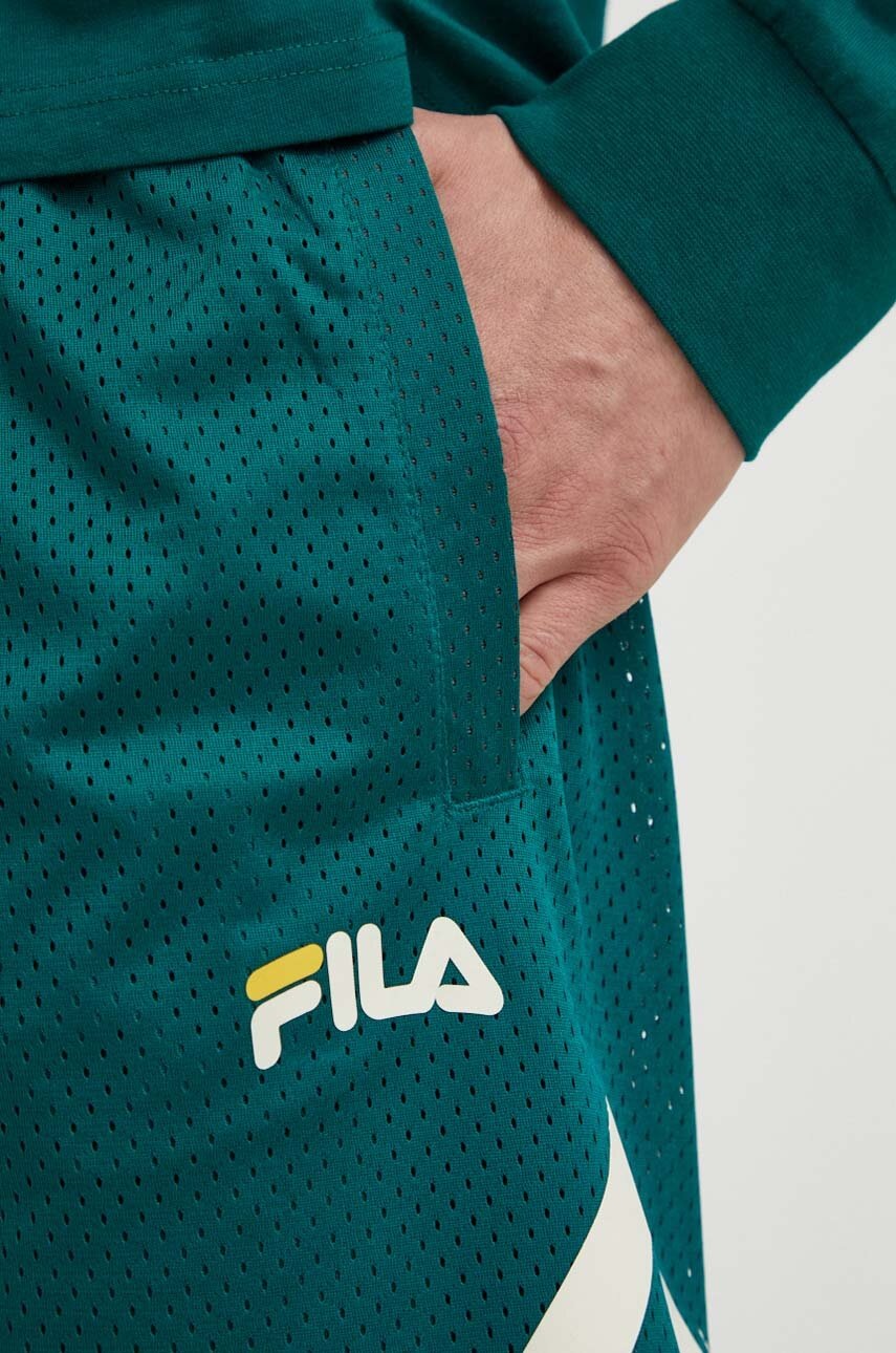 Σορτς Fila Lashio χρώμα: πράσινο, FAM0651 φωτογραφία