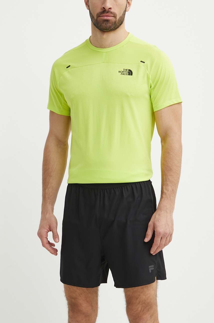 Fila pantaloni scurți de alergare Riaza culoarea negru, FAM0619 Fila pantaloni scurți de alergare Riaza culoarea negru, FAM0619