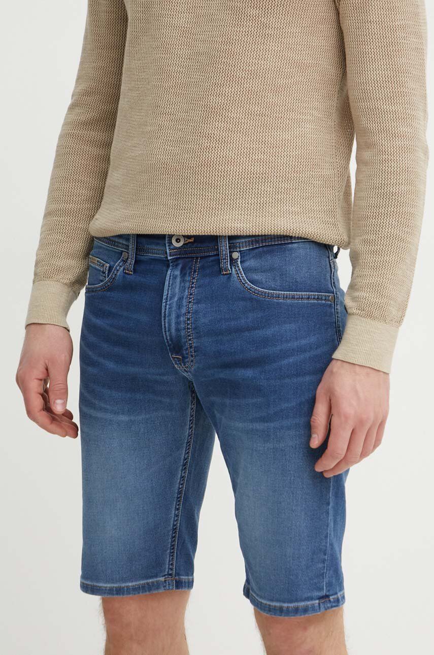 Pepe Jeans pantaloni scurti jeans SLIM GYMDIGO barbati, PM801075HU2