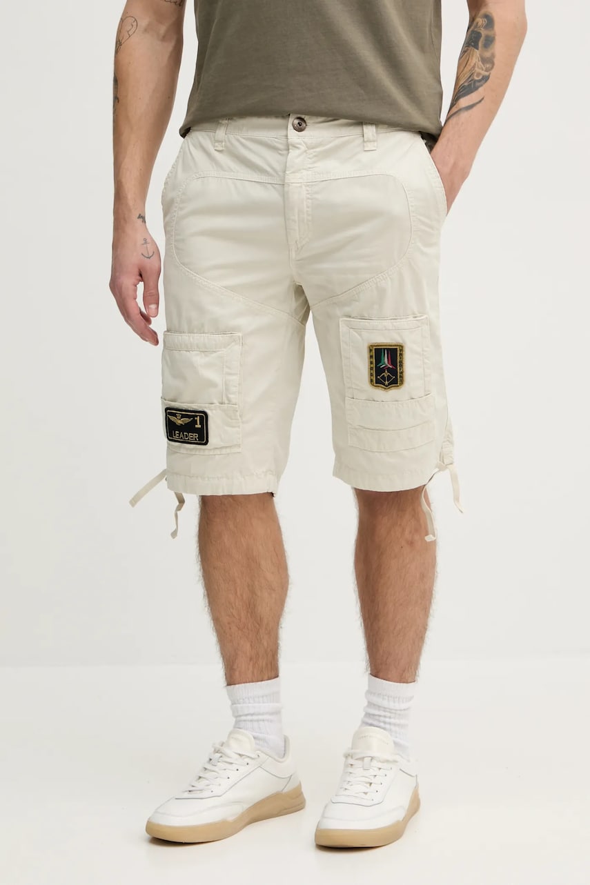 Aeronautica Militare pantaloni scurti din bumbac Aeronautica Militare pantaloni scurti din bumbac