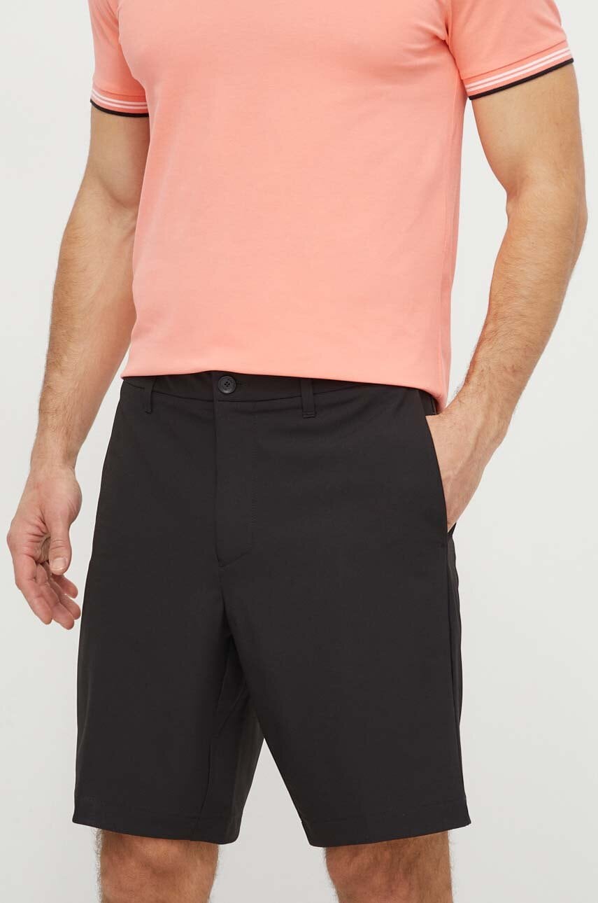 BOSS Green pantaloni scurți bărbați, culoarea negru 50516415