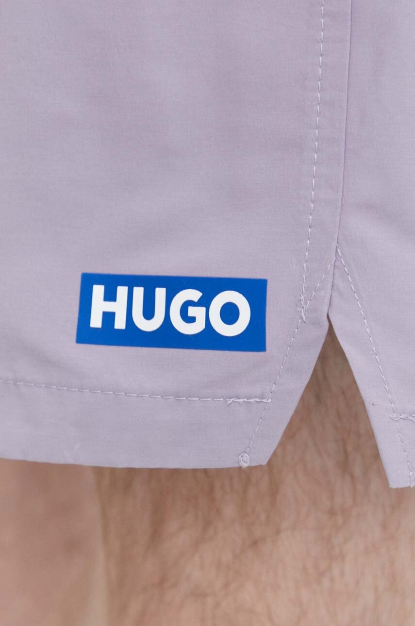 Шорти Hugo Blue чоловічі колір фіолетовий 