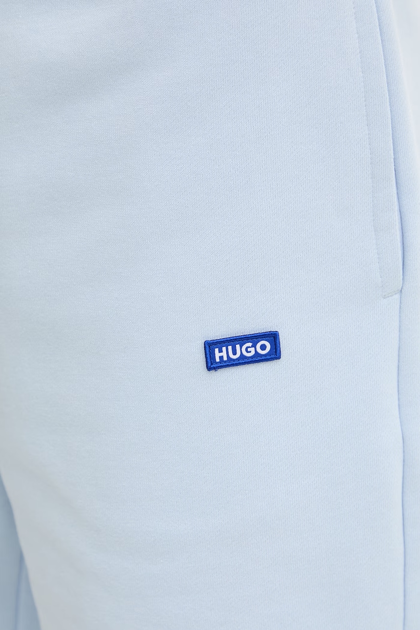 HUGO Blue teplákové šortky pánske bavlnené Nasensio