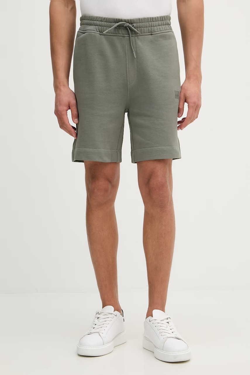 BOSS Orange pantaloni scurți din bumbac Sewalk