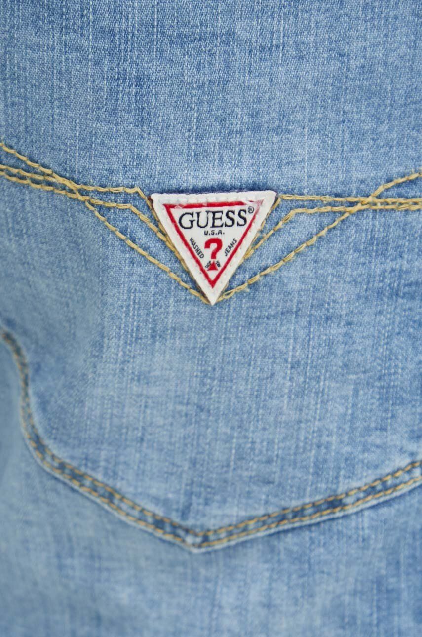 Jeans Kratke Hlače Guess ANGELS Moške, M4GD03 D4Z25