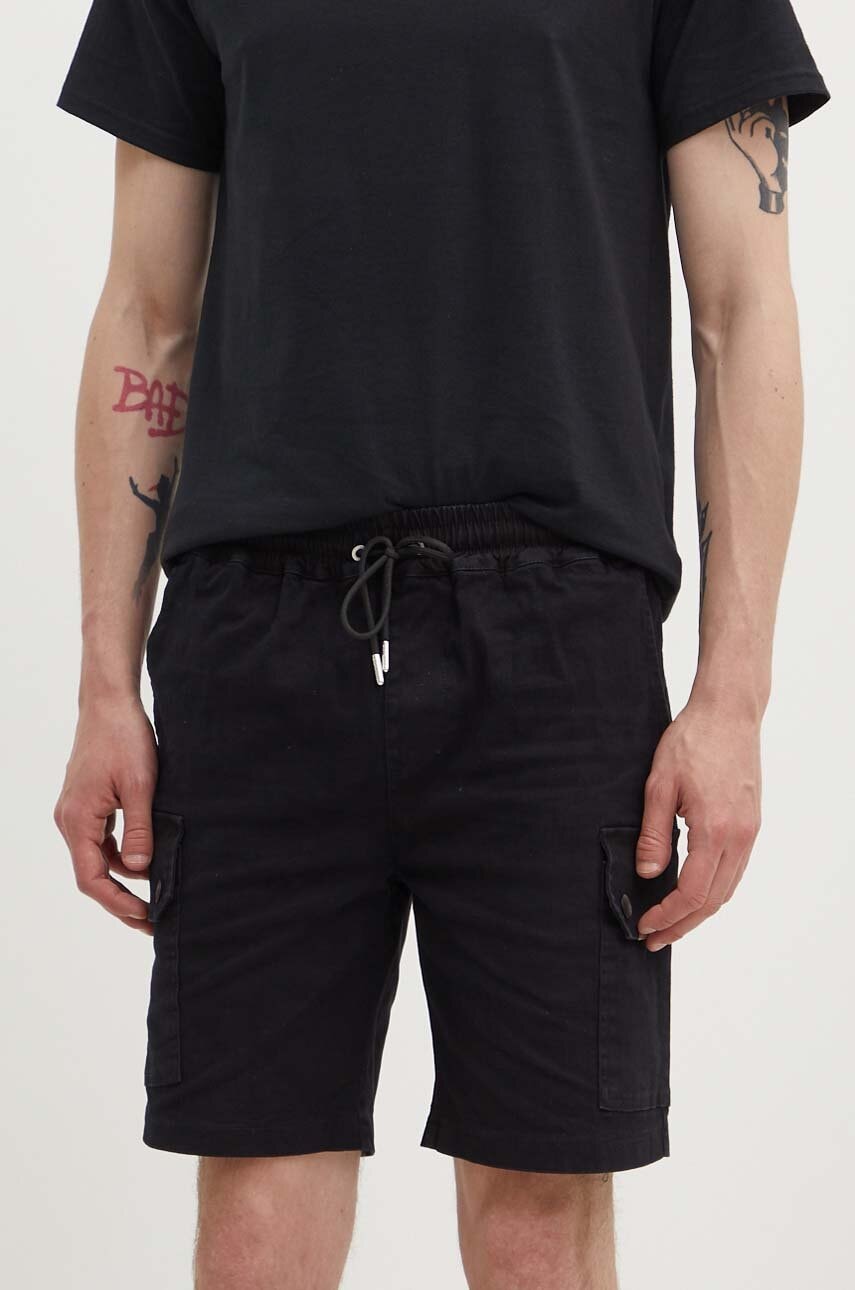 Sixth June pantaloni scurti barbati, culoarea negru Sixth June pantaloni scurti barbati, culoarea negru