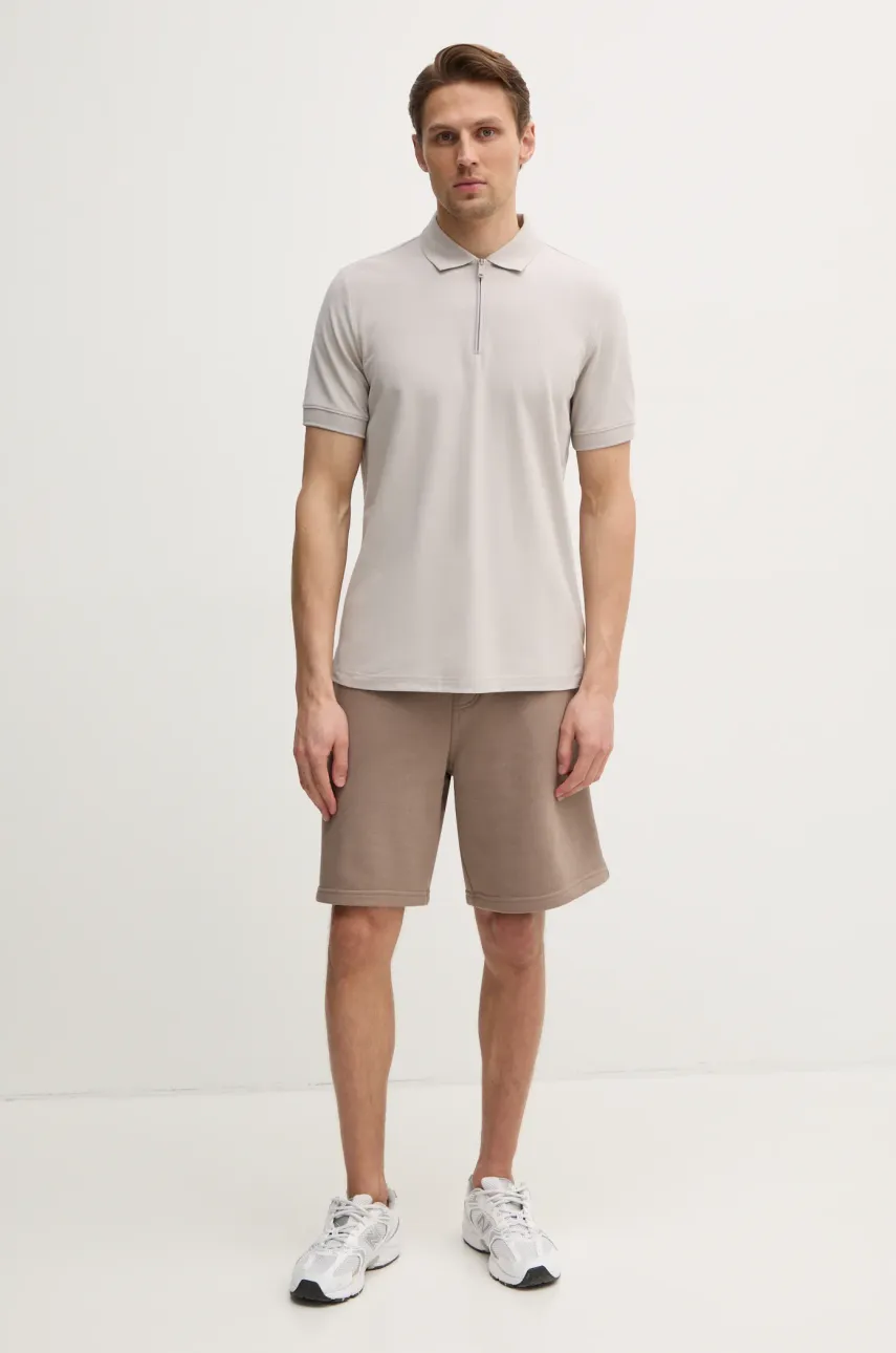 Шорты Calvin Klein мужские цвет коричневый K10K112689 Шорты Calvin Klein мужские цвет коричневый K10K112689