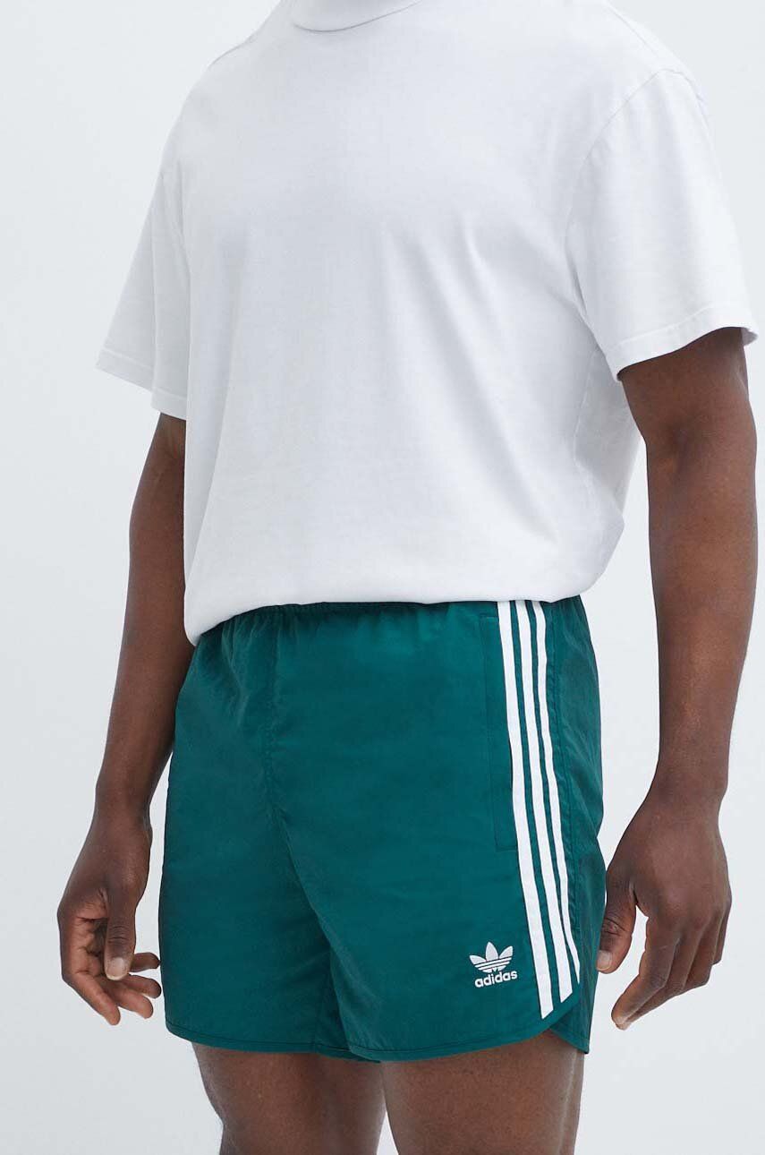 adidas Originals pantaloni scurti barbati, culoarea verde, IM9416