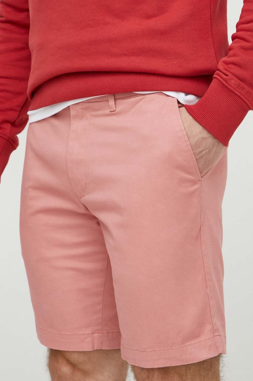 

Къс панталон Tommy Hilfiger в розово MW0MW23563, Розов