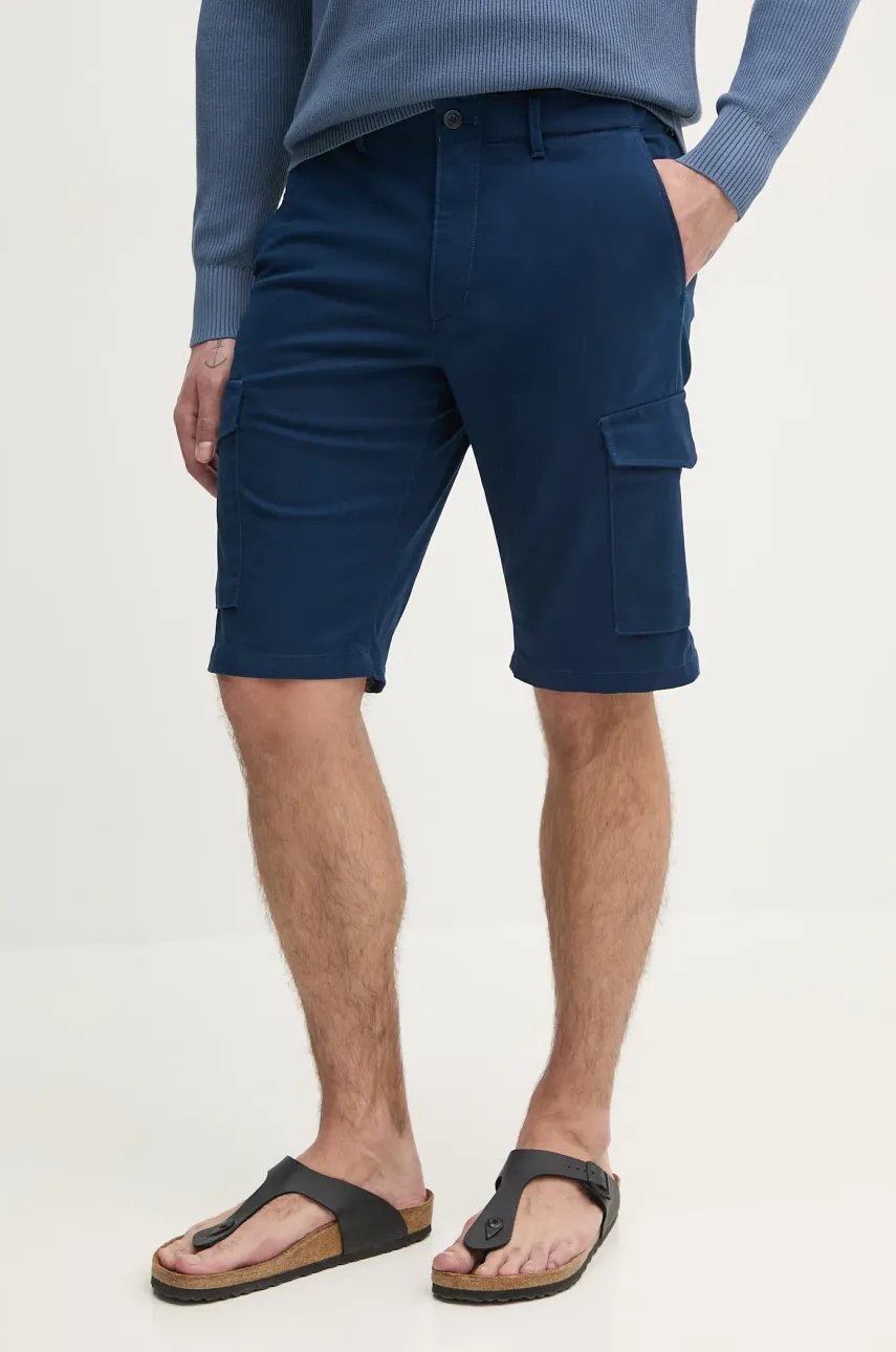 Levně Kraťasy Tommy Hilfiger pánské, modrá barva