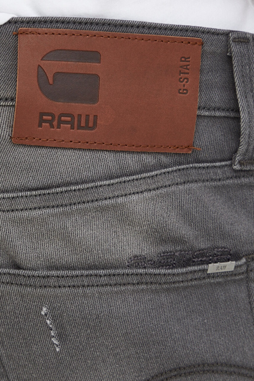 Джинсові шорти G-Star Raw чоловічі колір сірий 