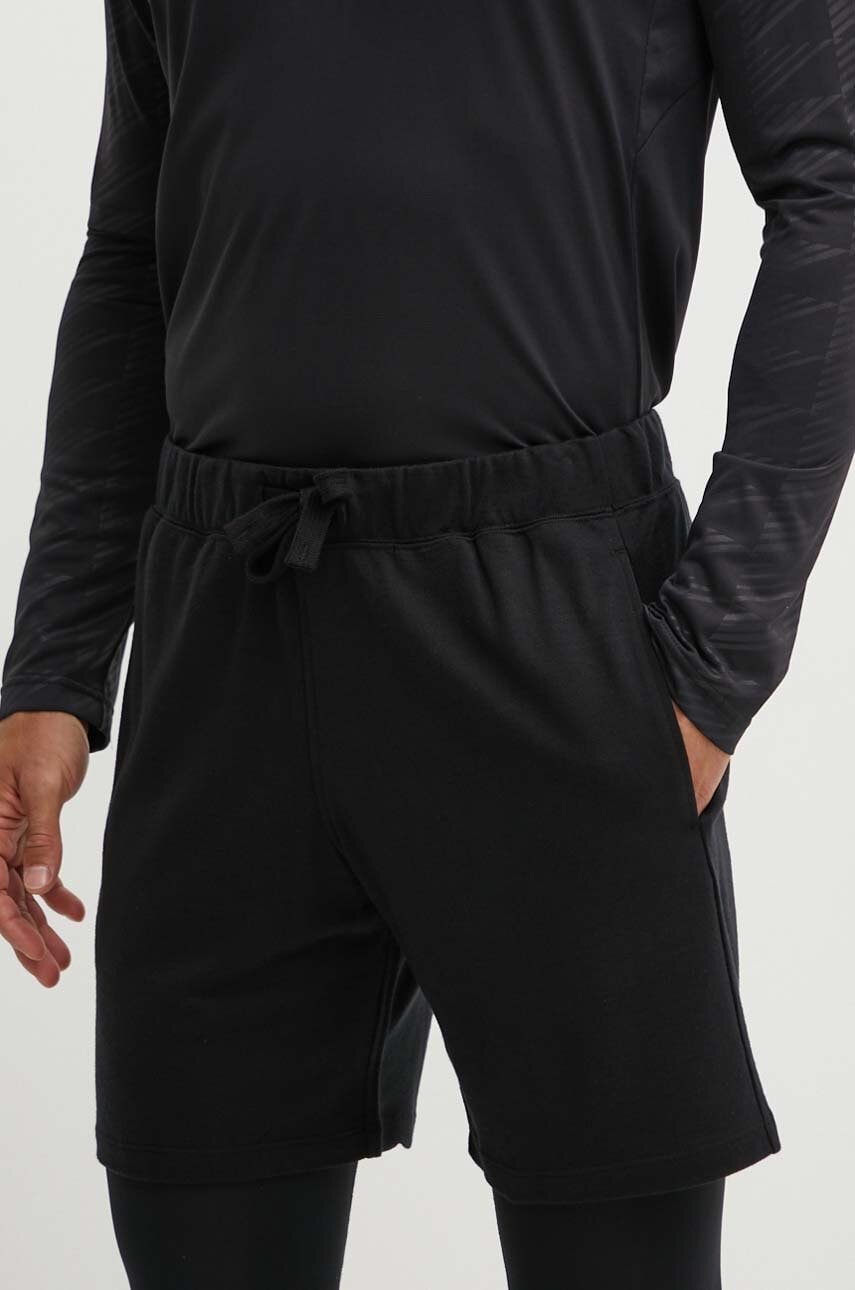 Icebreaker pantaloni scurti sport Merino Blend Shifter II barbati, culoarea negru, IB0A56WI0011 Icebreaker pantaloni scurti sport Merino Blend Shifter II barbati, culoarea negru, IB0A56WI0011