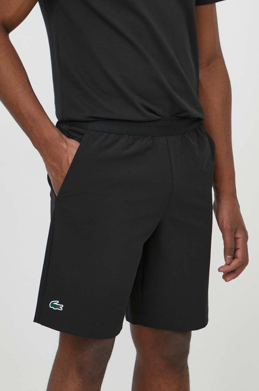 

Къс панталон Lacoste в черно, Черен