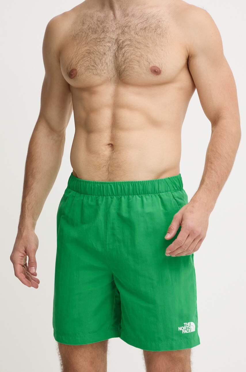 The North Face pantaloni scurti de baie M Water Short culoarea verde, NF0A5IG5PO81