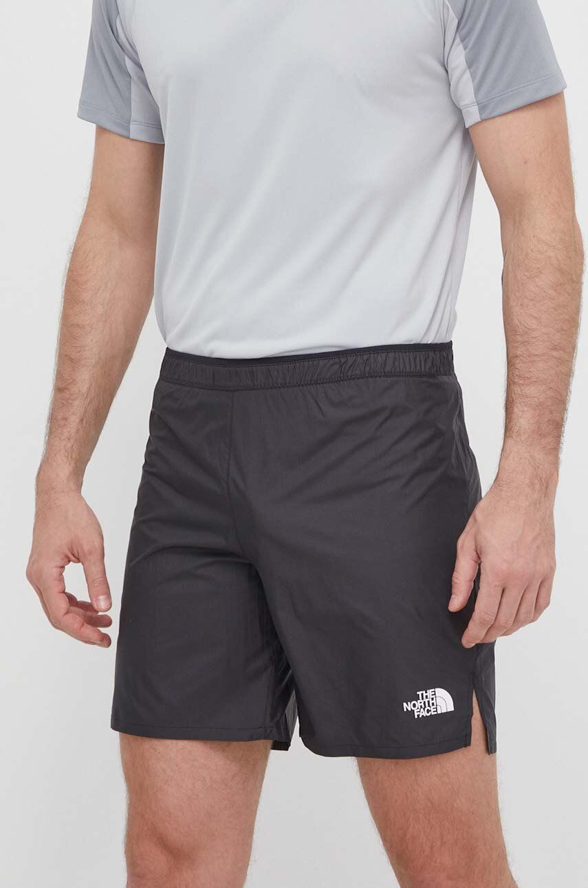 The North Face pantaloni scurti sport Limitless barbati, culoarea negru, NF0A7ZU4JK31