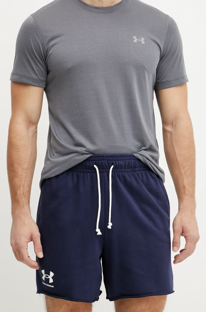 Under Armour pantaloni scurți de antrenament Rival culoarea negru, 1382427