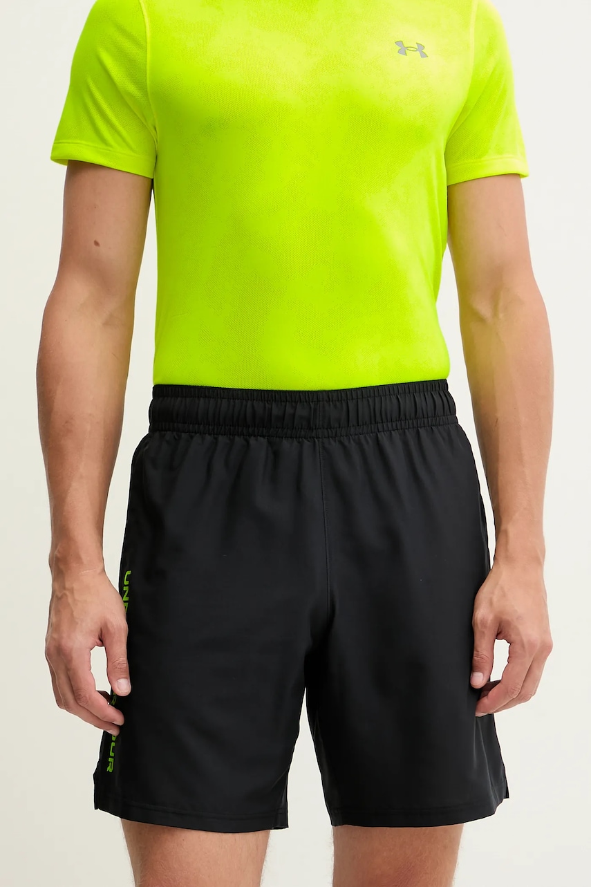 Under Armour pantaloni scurti de antrenament Tech culoarea gri, 1383356
