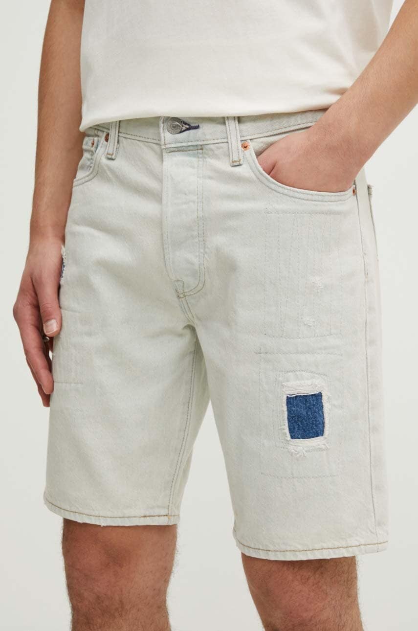 Levi\'s pantaloni scurti jeans barbati