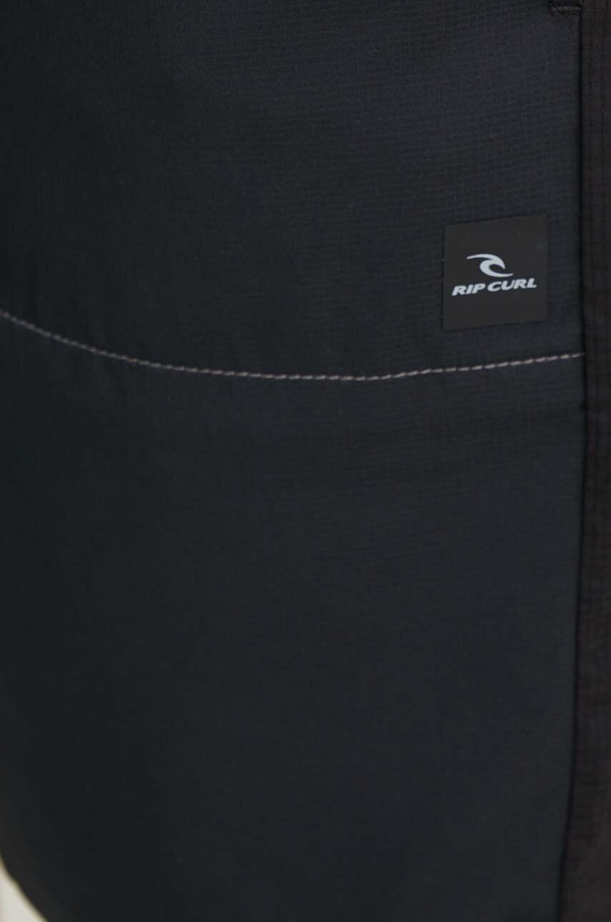 Σορτς Rip Curl χρώμα: μαύρο φωτογραφία