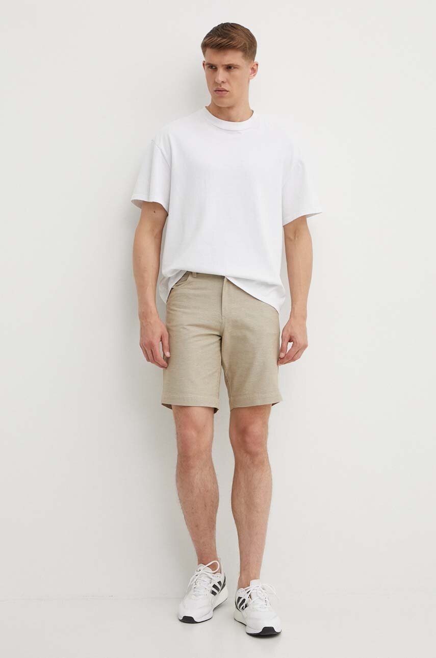 Σορτς Picture Aldos χρώμα: μπεζ, MSH082 φωτογραφία