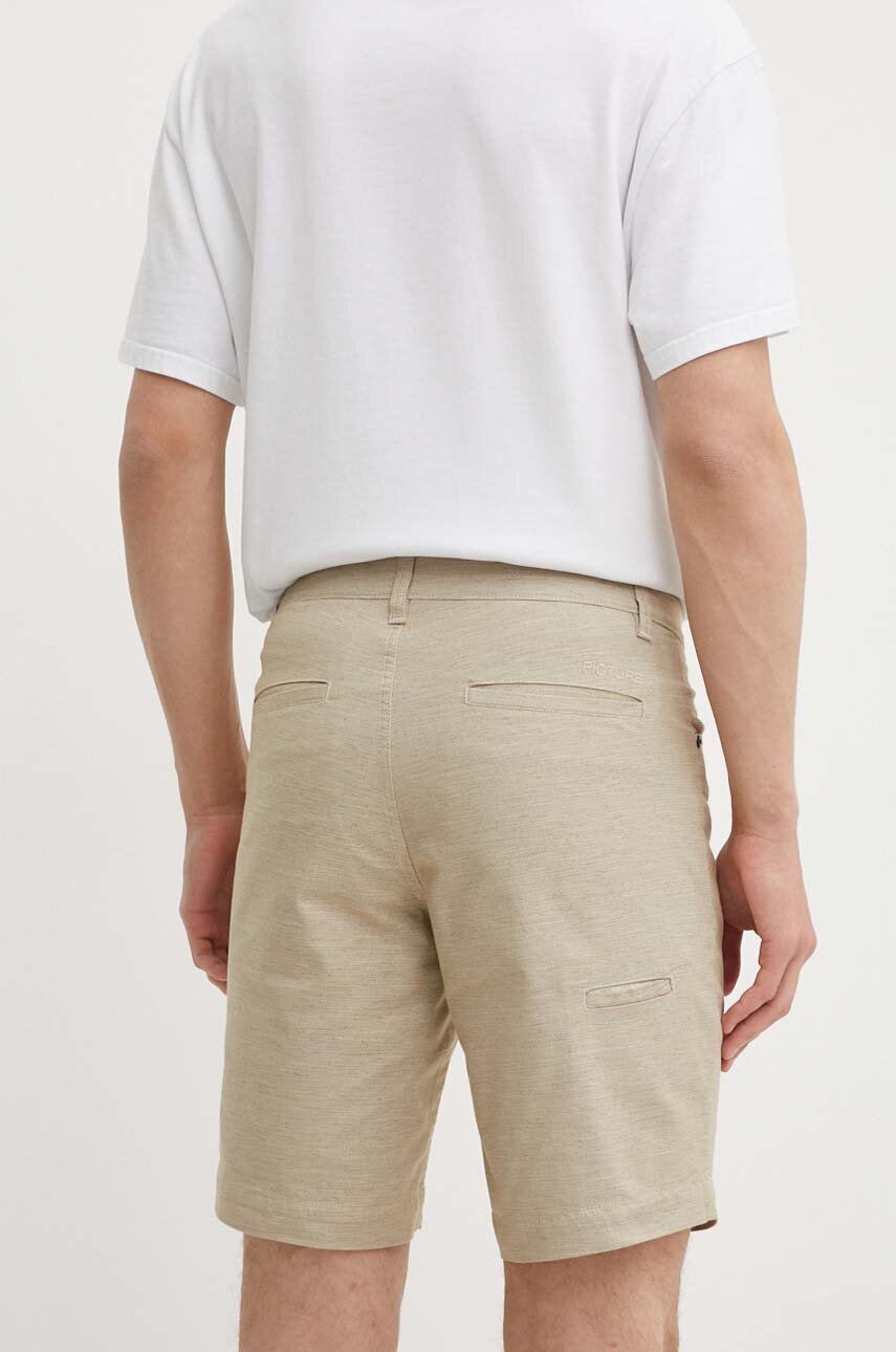 Σορτς Picture Aldos χρώμα: μπεζ, MSH082 φωτογραφία