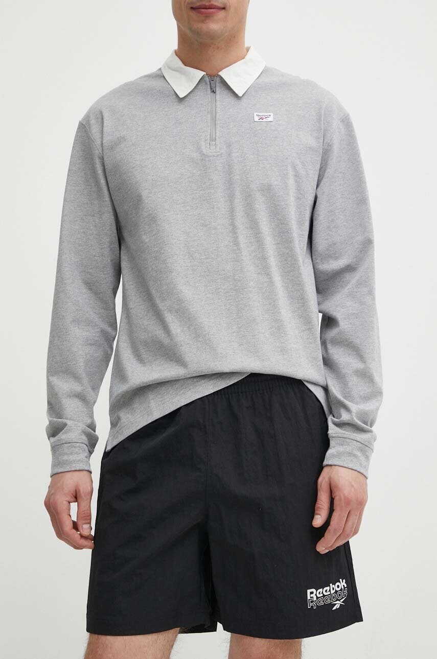 Levně Kraťasy Reebok Brand Proud pánské, černá barva, 100076381