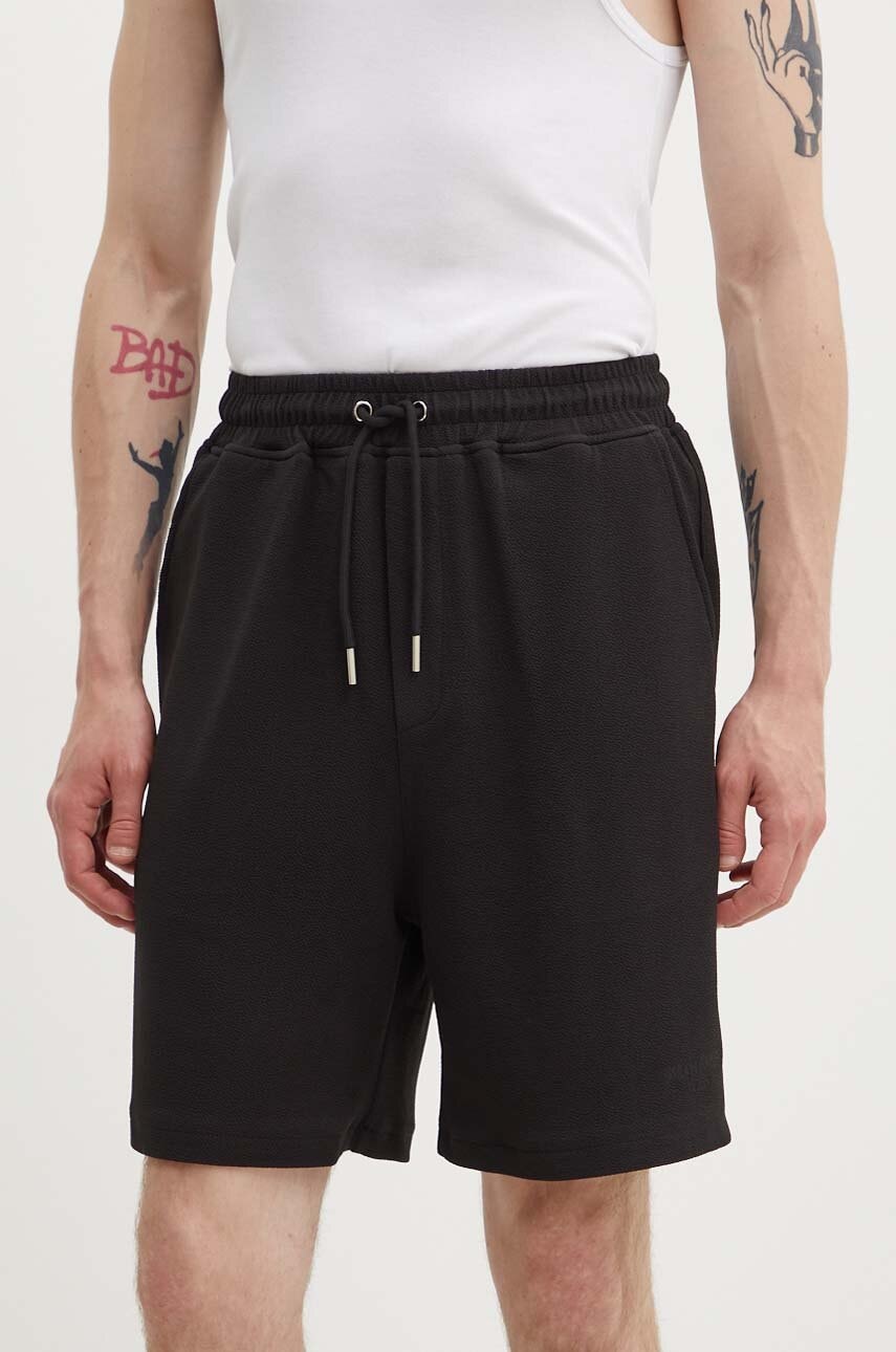 Sixth June pantaloni scurti barbati, culoarea negru Sixth June pantaloni scurti barbati, culoarea negru