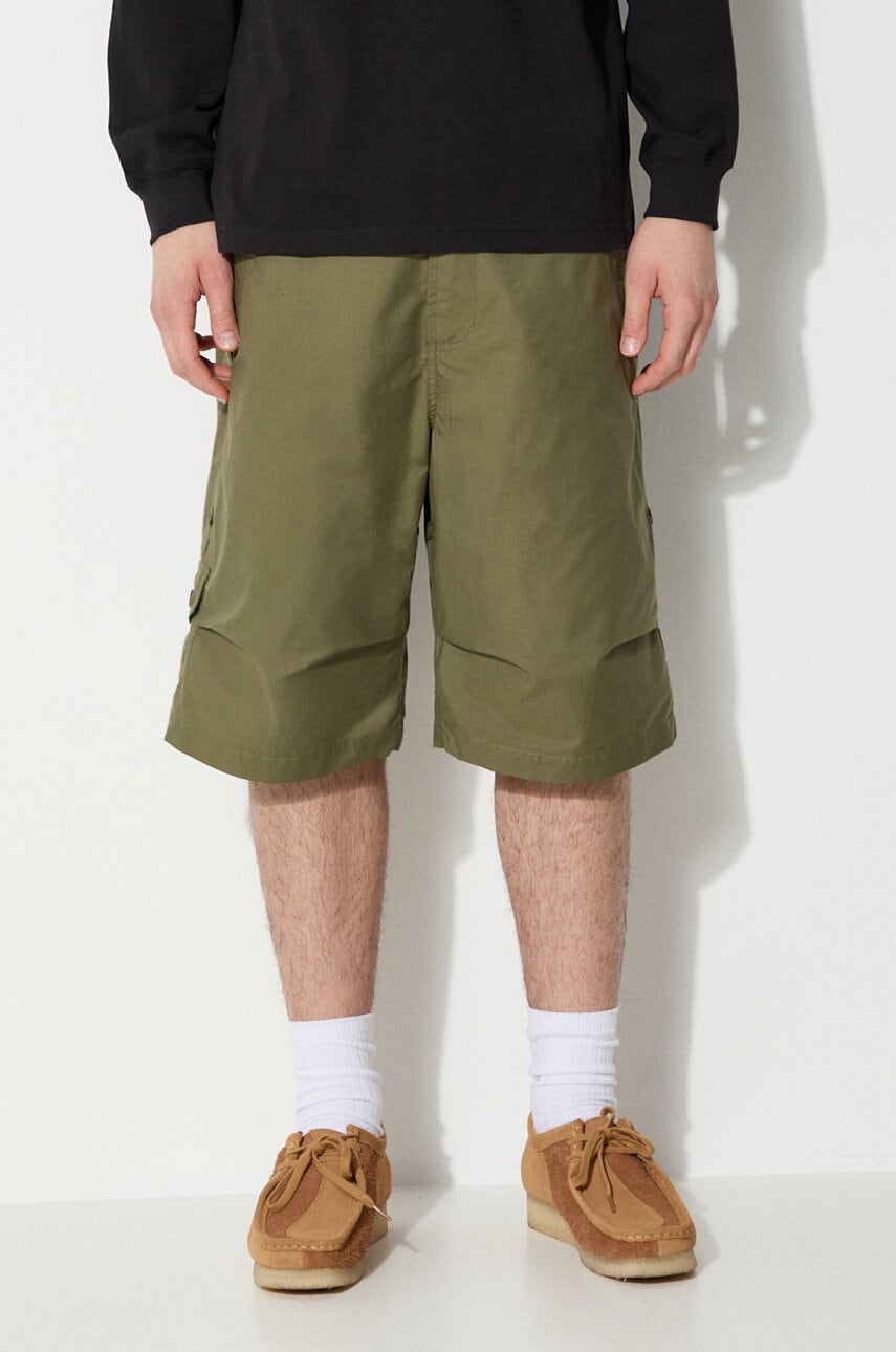 Maharishi pantaloni scurti Original Dragon Loose Snoshorts barbati, culoarea verde, 5070.OLIVE Maharishi pantaloni scurti Original Dragon Loose Snoshorts barbati, culoarea verde, 5070.OLIVE