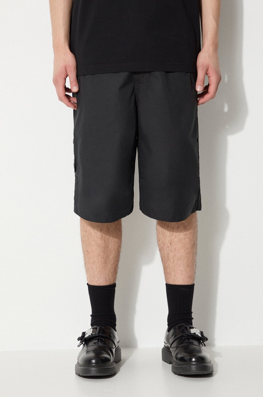 Maharishi pantaloni scurti Original Dragon Loose Snoshorts barbati, culoarea negru, 5070.BLACK Maharishi pantaloni scurti Original Dragon Loose Snoshorts barbati, culoarea negru, 5070.BLACK