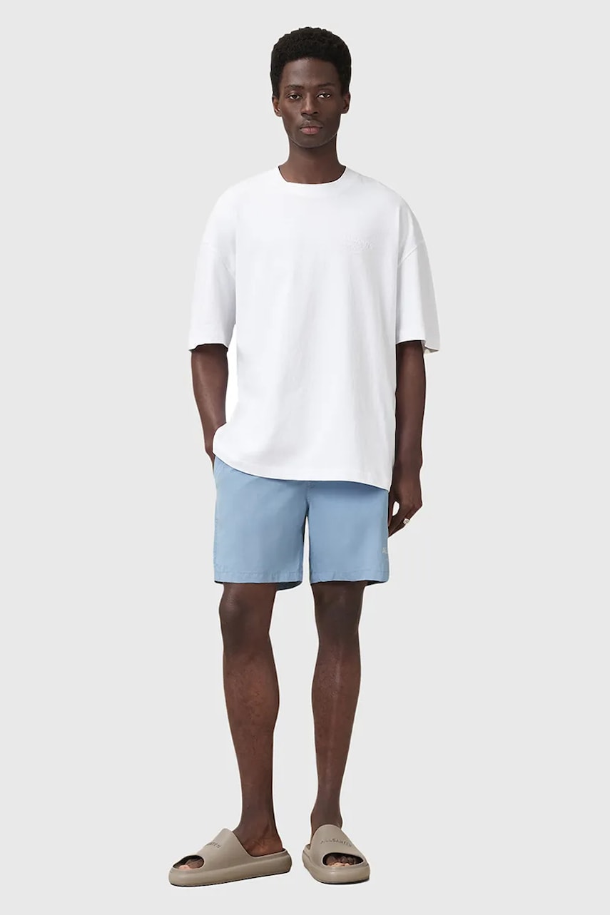AllSaints pantaloni scurți de baie UNDERGROUND SWIMSHRT culoarea negru, M012WA