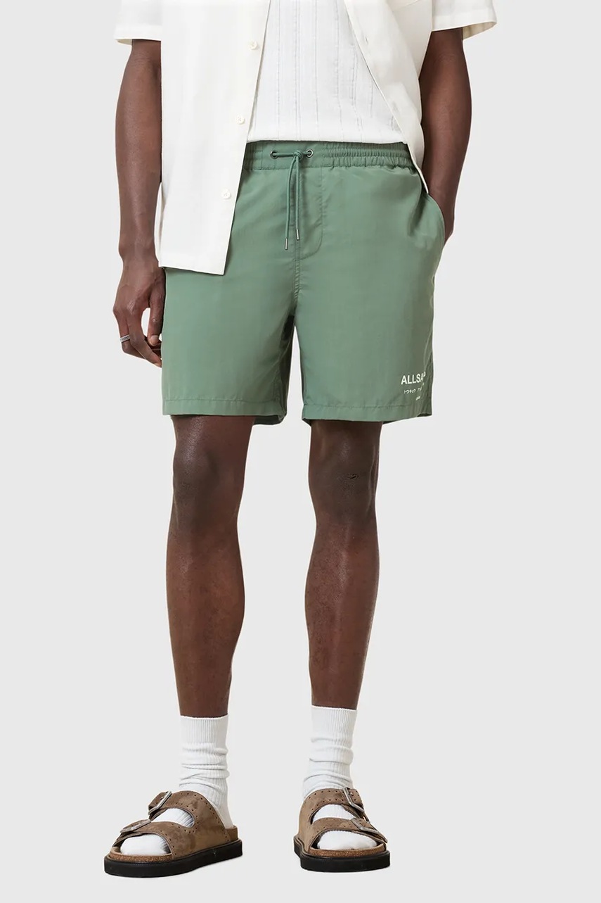 Купальные шорты AllSaints UNDERGROUND SWIMSHRT цвет чёрный M012WA