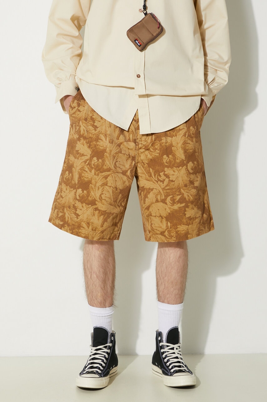 thisisneverthat pantaloni scurti din bumbac Beach Short culoarea galben, TN241WSOKS01