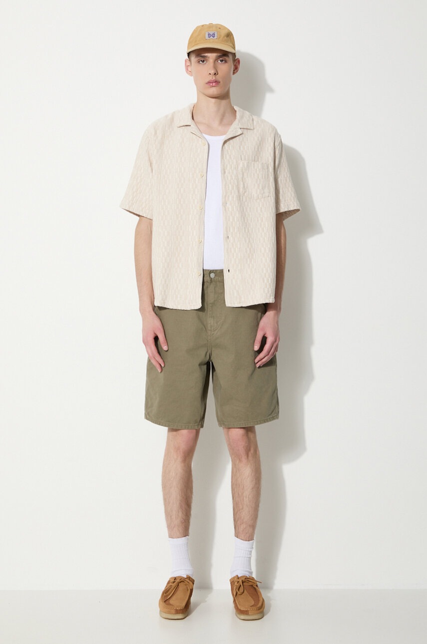 Τζιν σορτς thisisneverthat Carpenter Short χρώμα: πράσινο, TN241WSOKS05 φωτογραφία