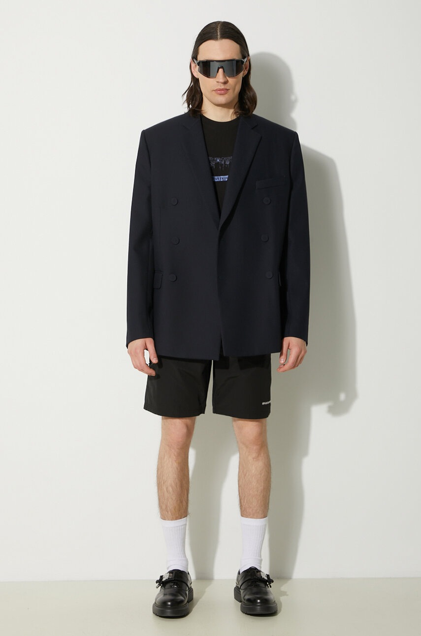 Σορτς thisisneverthat Hiking Short χρώμα: μαύρο, TN241WSOOS02 φωτογραφία