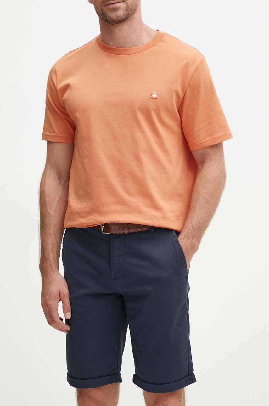 Lindbergh pantaloni scurti barbati, culoarea albastru marin, 30-505044 Lindbergh pantaloni scurti barbati, culoarea albastru marin, 30-505044