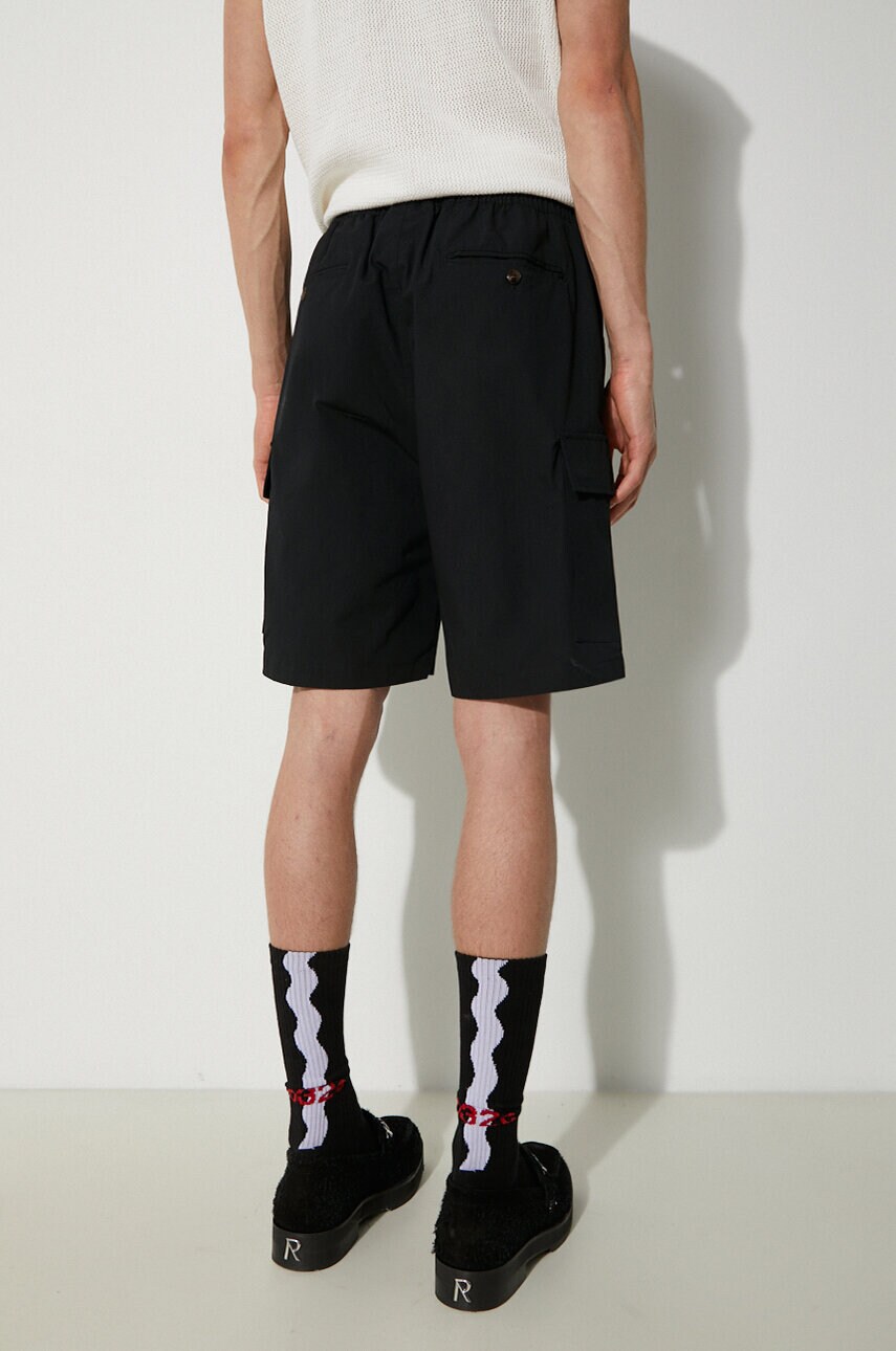 MKI MIYUKI ZOKU pamut rövidnadrág Ripstop Cargo Shorts fekete, RIPSTOP.CARGO.SHORTS termék 2. képe