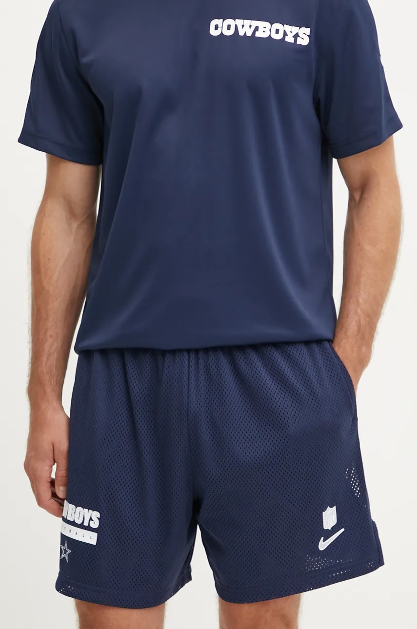 Levně Tréninkové šortky Nike New England Patriots tmavomodrá barva, 02EO.044P.7RD