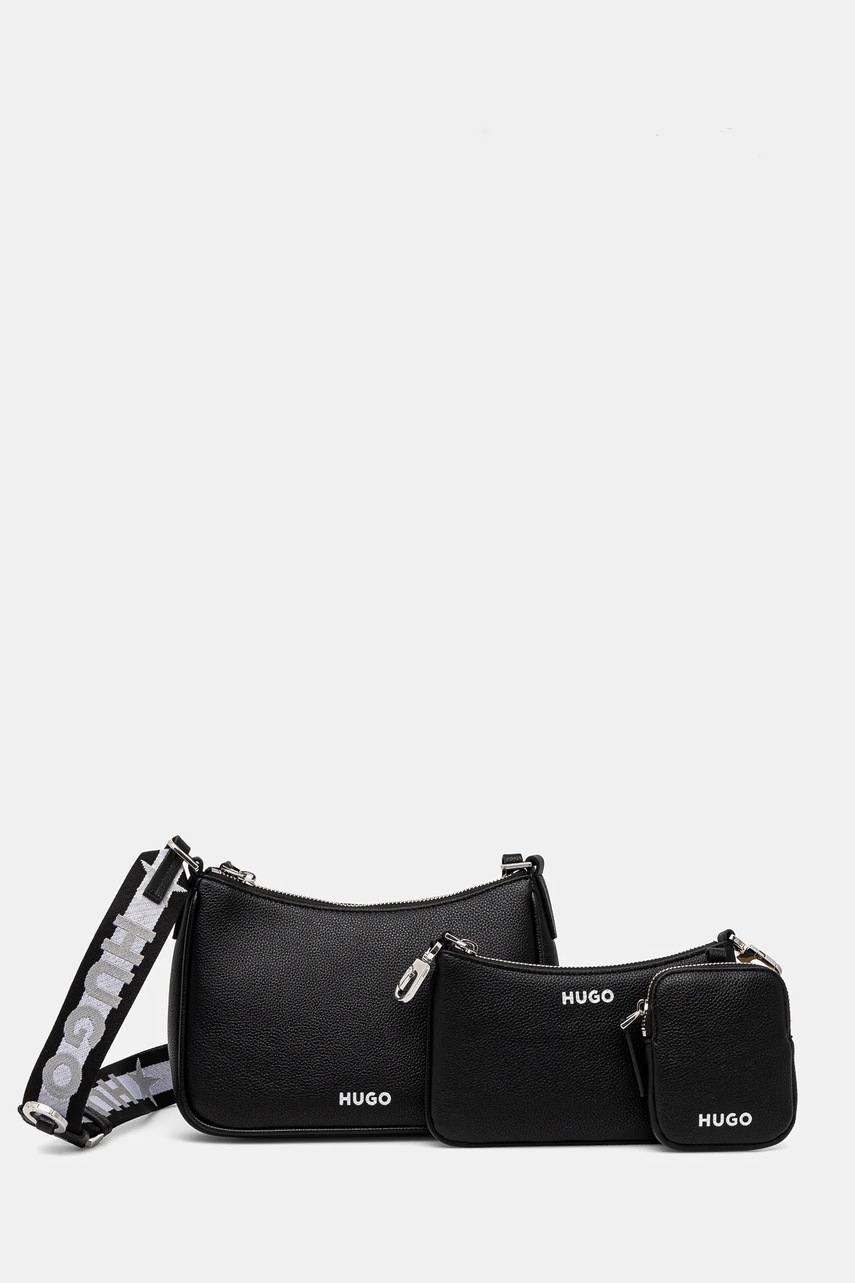 HUGO poseta culoarea negru, 50516579