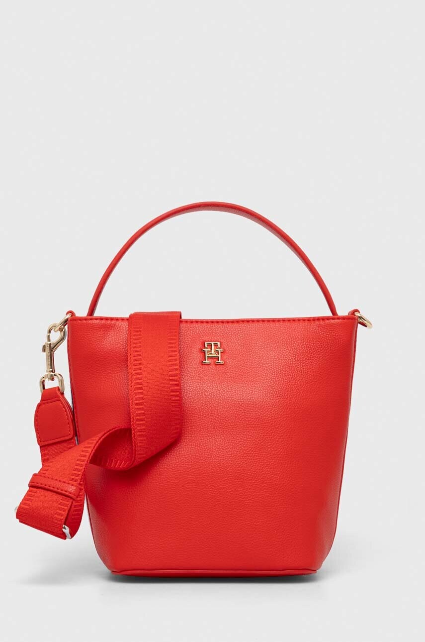 

Сумочка Tommy Hilfiger колір червоний