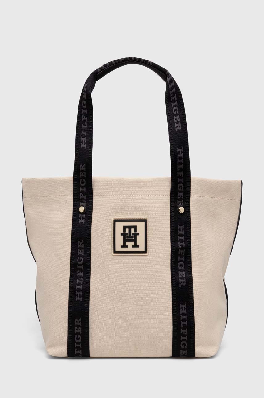 

Чанта Tommy Hilfiger в бежово AW0AW15732, Бежов