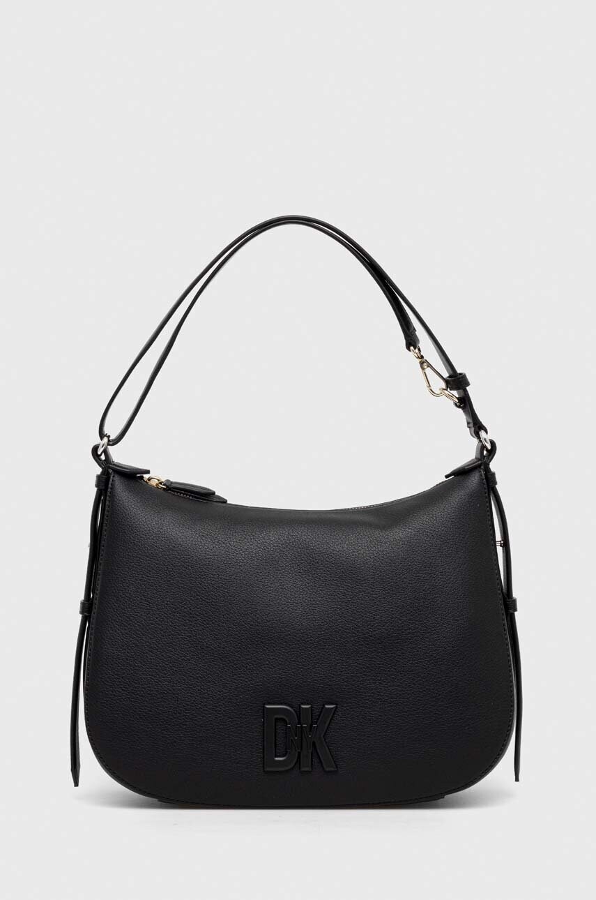 

Шкіряна сумочка Dkny колір чорний