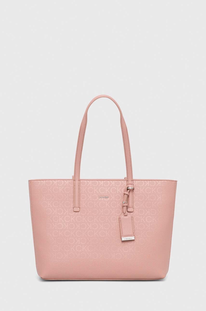 

Чанта Calvin Klein в розово K60K609876, Розов
