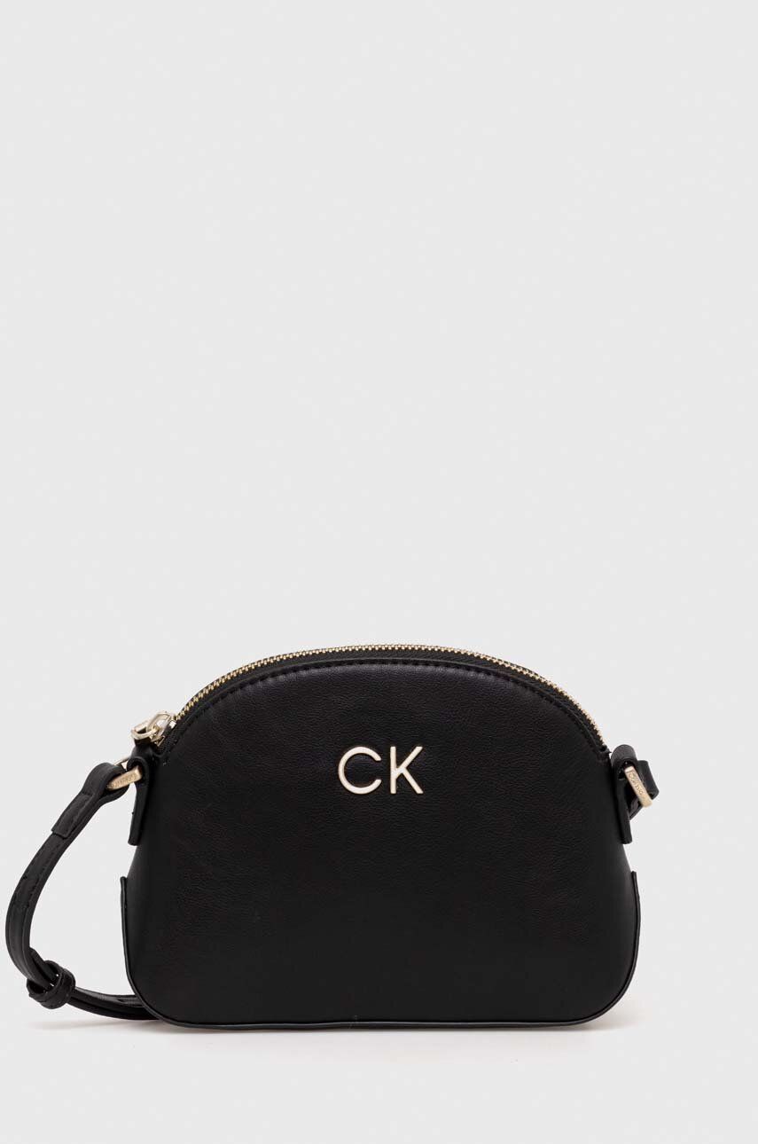 Levně Kabelka Calvin Klein černá barva, K60K611445