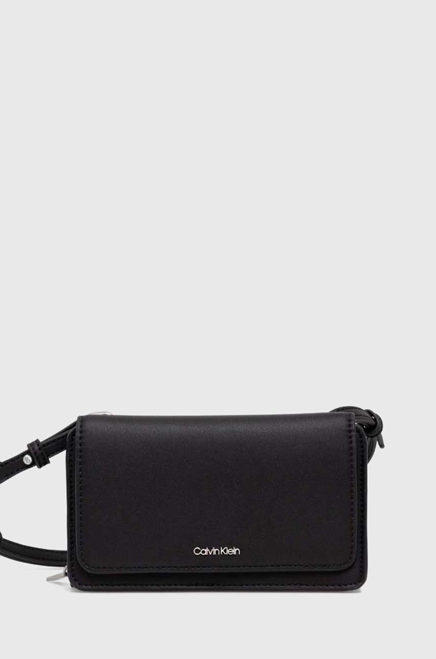 

Чанта Calvin Klein в черно K60K611434, Черен