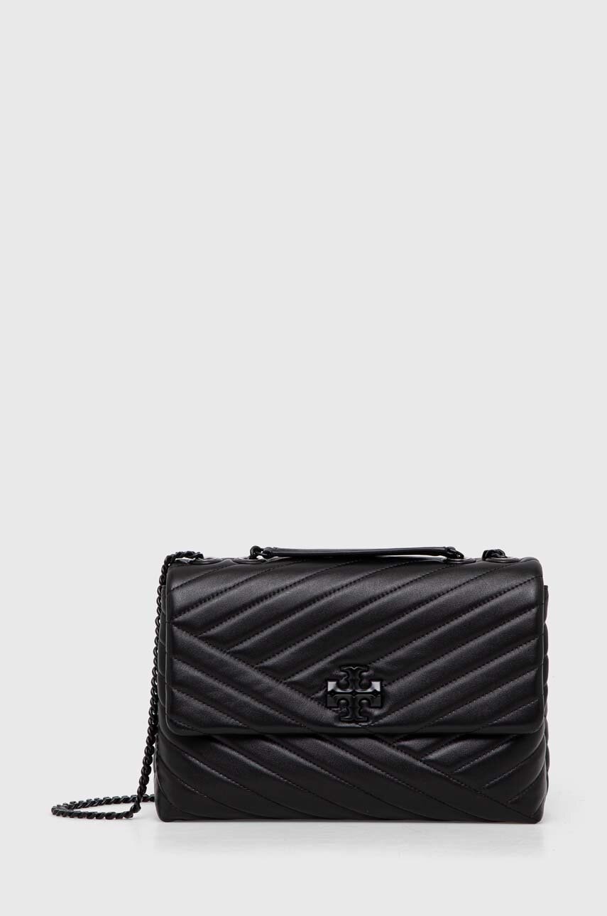 

Кожаная сумочка Tory Burch цвет чёрный