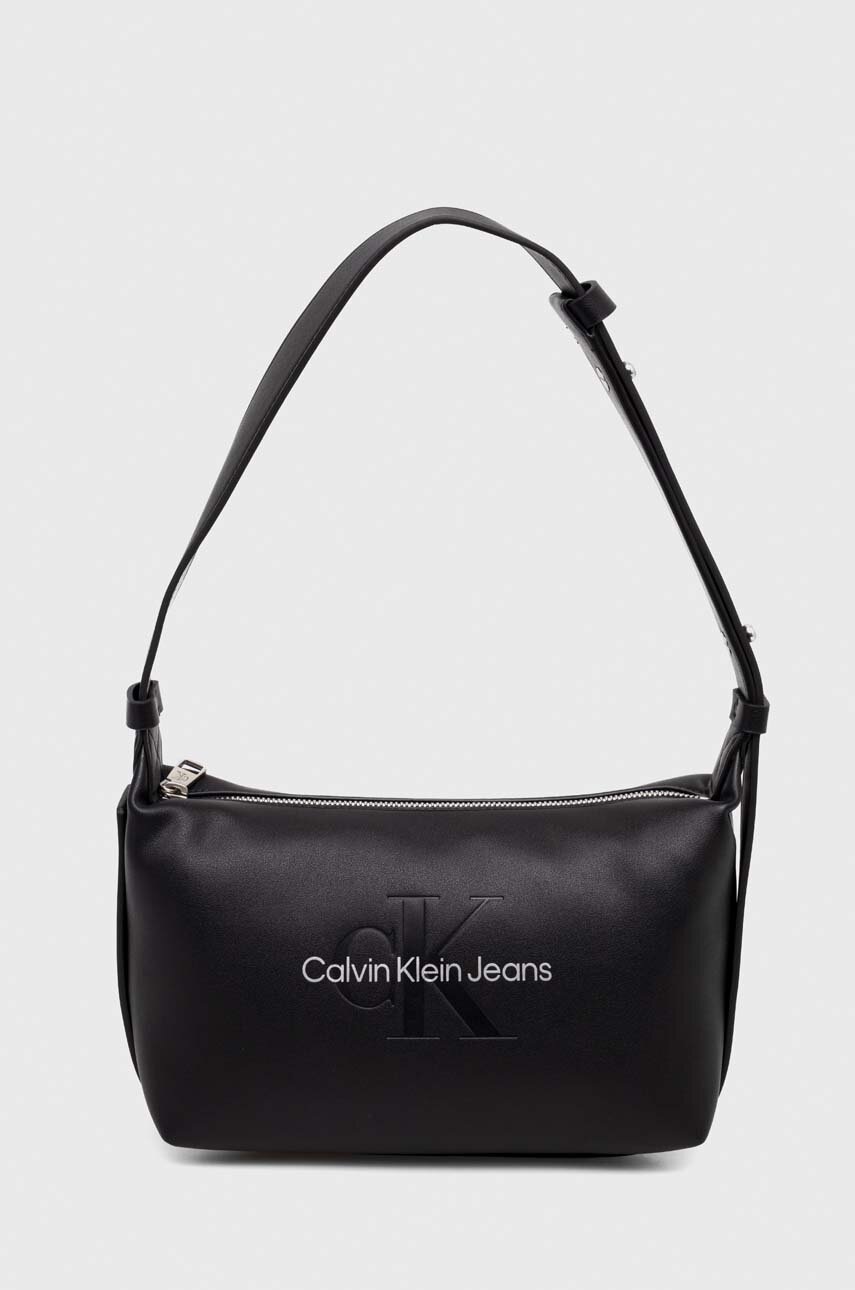 

Чанта Calvin Klein Jeans в черно K60K611549, Черен