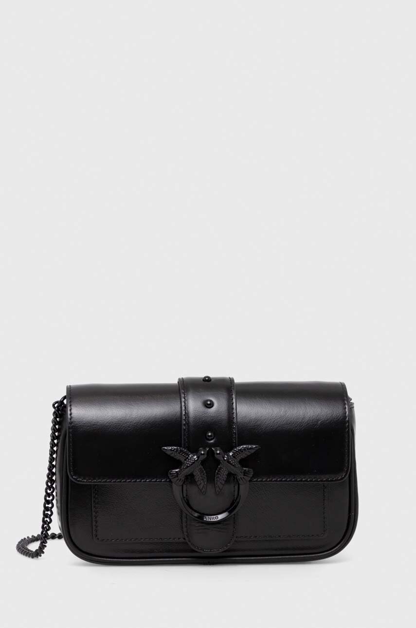 

Кожен клъч Pinko в черно 100061 A124 100061.A124, Черен