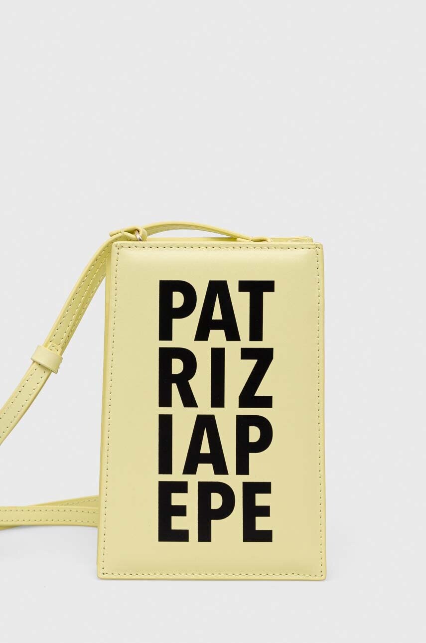 

Кожена чанта Patrizia Pepe в зелено 8B0052 L100, Зелен