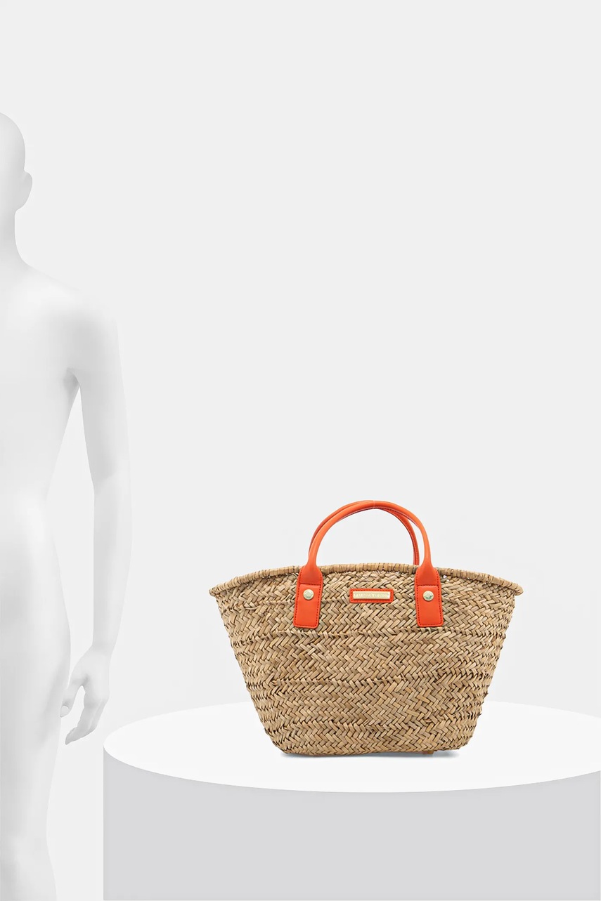 Τσάντα παραλίας Melissa Odabash Corsica χρώμα: μπεζ, Corsica φωτογραφία