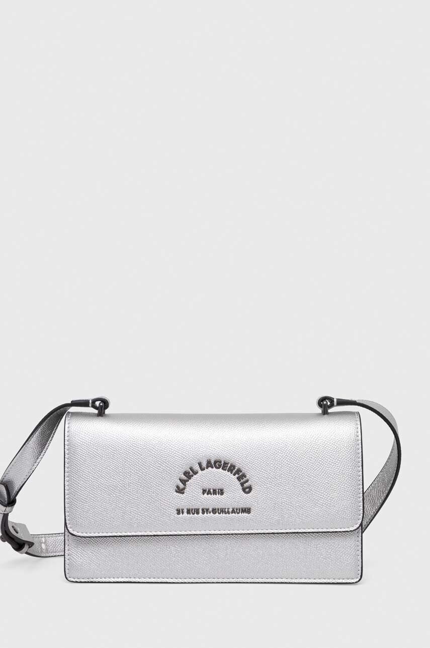 

Сумочка Karl Lagerfeld цвет серебрянный